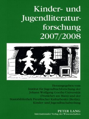 cover image of Kinder- und Jugendliteraturforschung 2007/2008